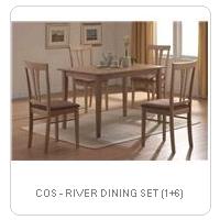 COS - RIVER DINING SET (1+6)